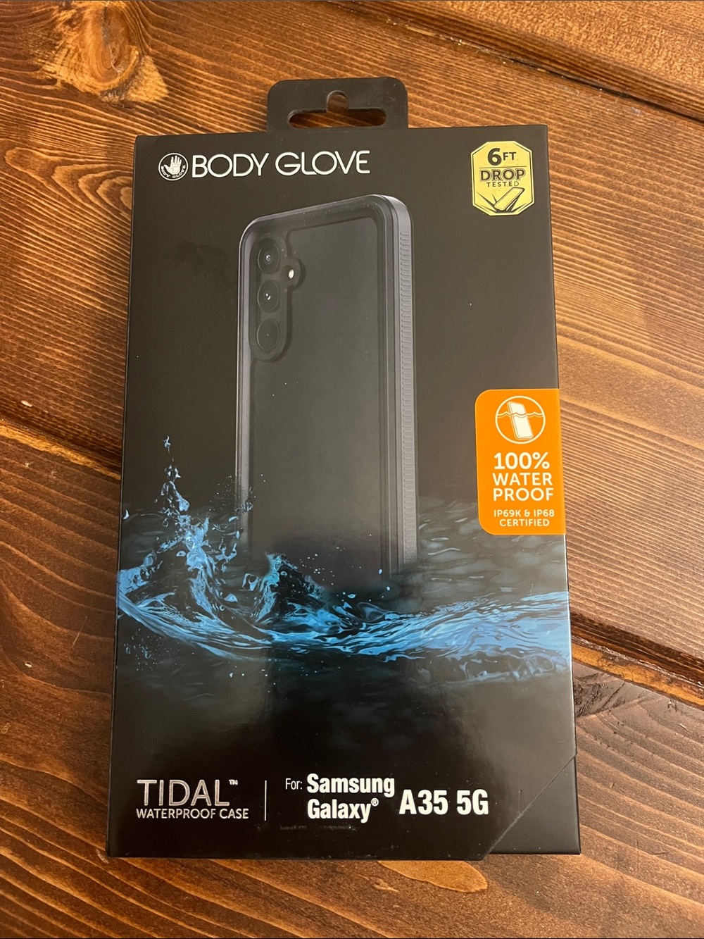 Body Glove Black Tidal Waterproof Case for Samsung Galaxy A35 5G